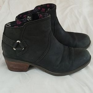 Teva Foxy Ankle Boot Bootie Black 8.5
